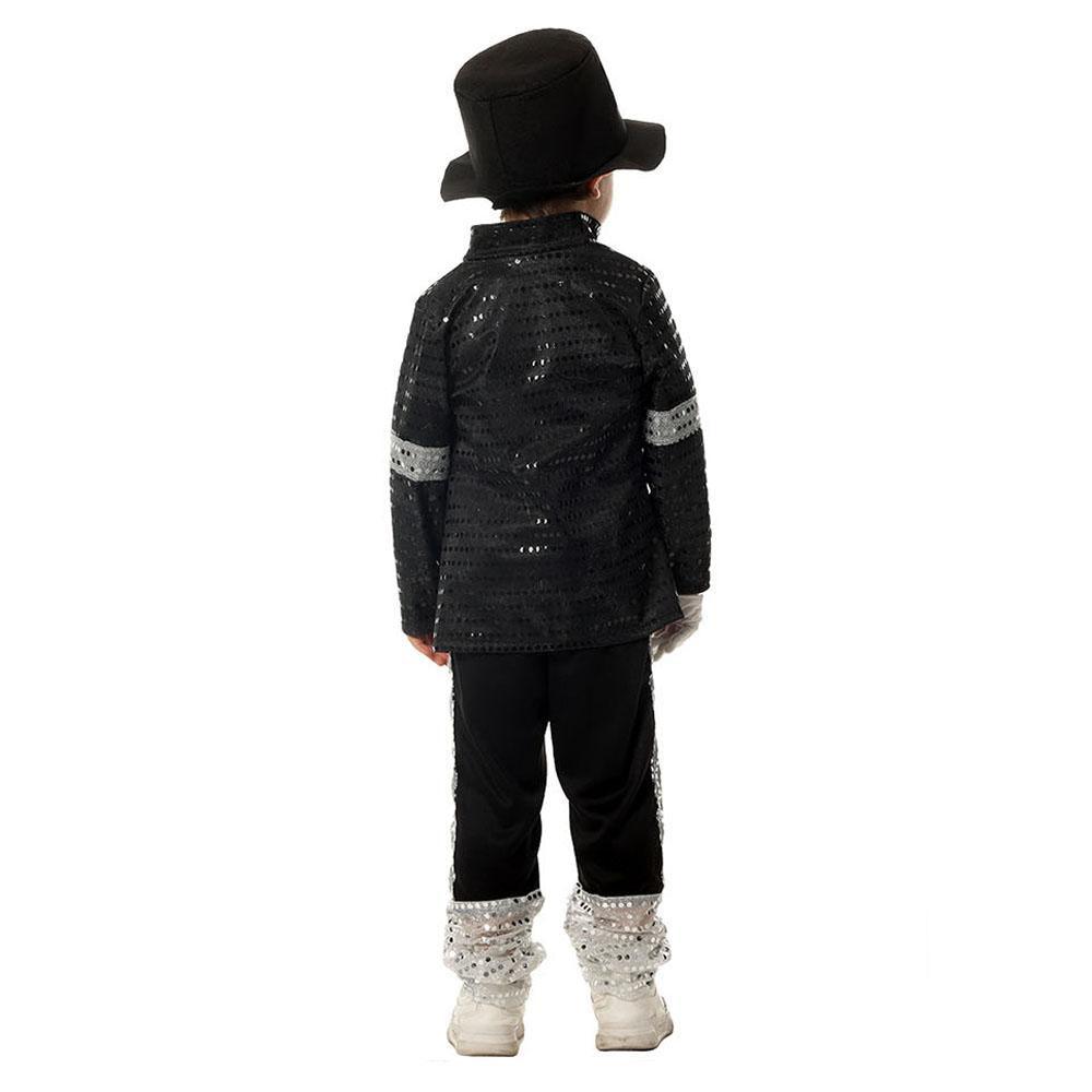 Michael Jackson Kids Performance Costume Tap Dance MJ Imitation Outfit - Pajamasbuy