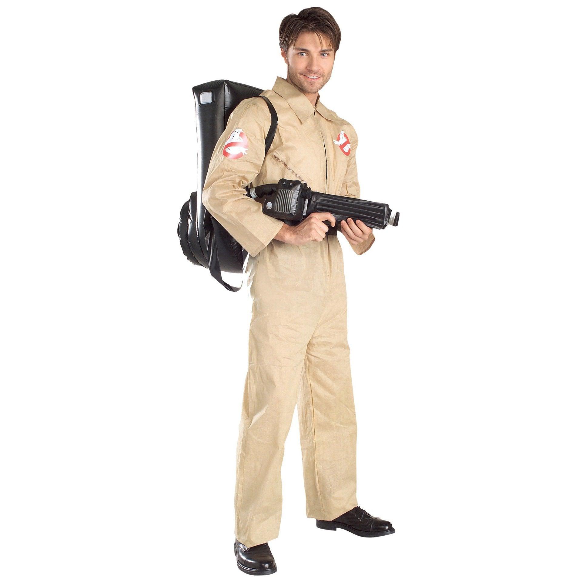 Movie Ghostbusters Halloween Adults Jumpsuit Carnival Suit Cosplay Costume - Pajamasbuy