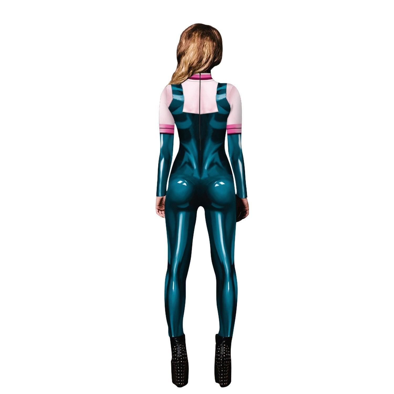 My Hero Academia OCHACO URARAKA Halloween Cosplay Costume Jumpsuit - Pajamasbuy