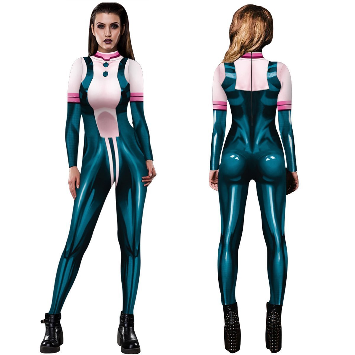 BuyMy Hero Academia OCHACO URARAKA Halloween Cosplay Costume Jumpsuit Now Cheaper With 3 - 5 Days Ship - PajamasBuy