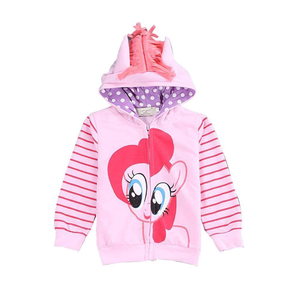 BuyMy Little Pony Cartoon Zipper Hoodie Sweatshirt Coat Jacket Now Cheaper With 3 - 5 Days Ship - PajamasBuy