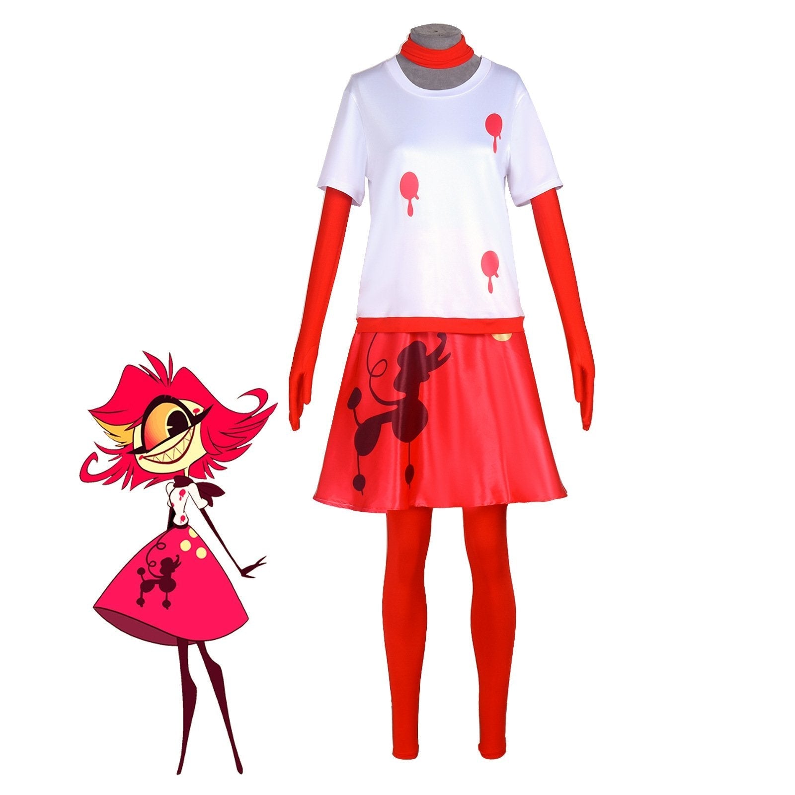 BuyNiffty Hazbin Hotel Adult Carnival Suit Cosplay Costume Outfits Now Cheaper With 3 - 5 Days Ship - PajamasBuy