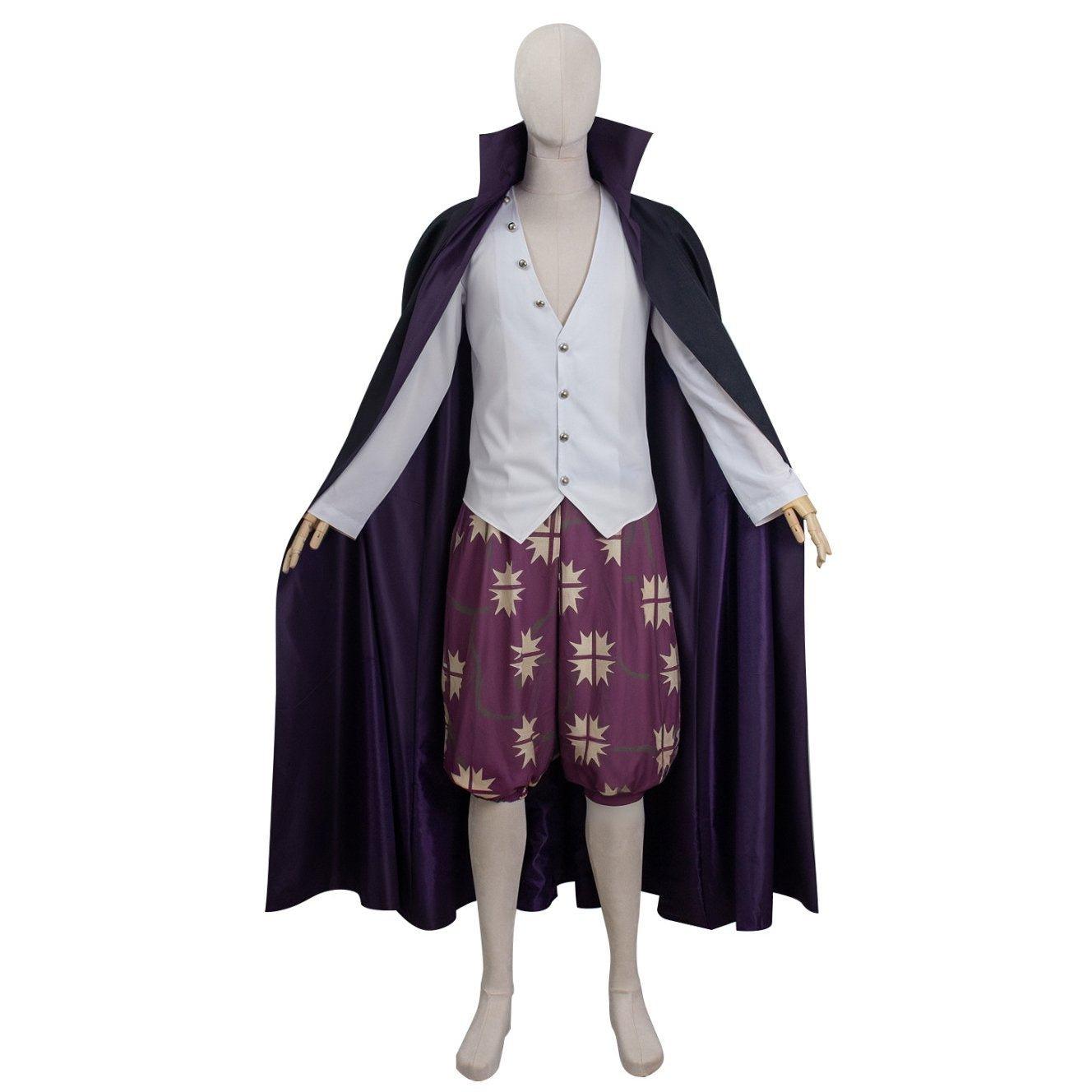 One piece Dracule Mihawk Costume anime cosplay - Pajamasbuy