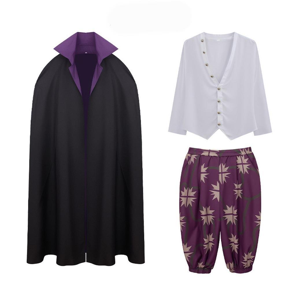 One piece Dracule Mihawk Costume anime cosplay - Pajamasbuy