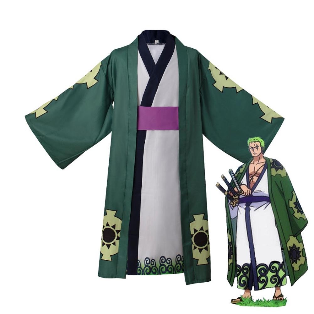 BuyOne Piece fiml Red movie Roronoa Zoro Cosplay Costume Now Cheaper With 3 - 5 Days Ship - PajamasBuy