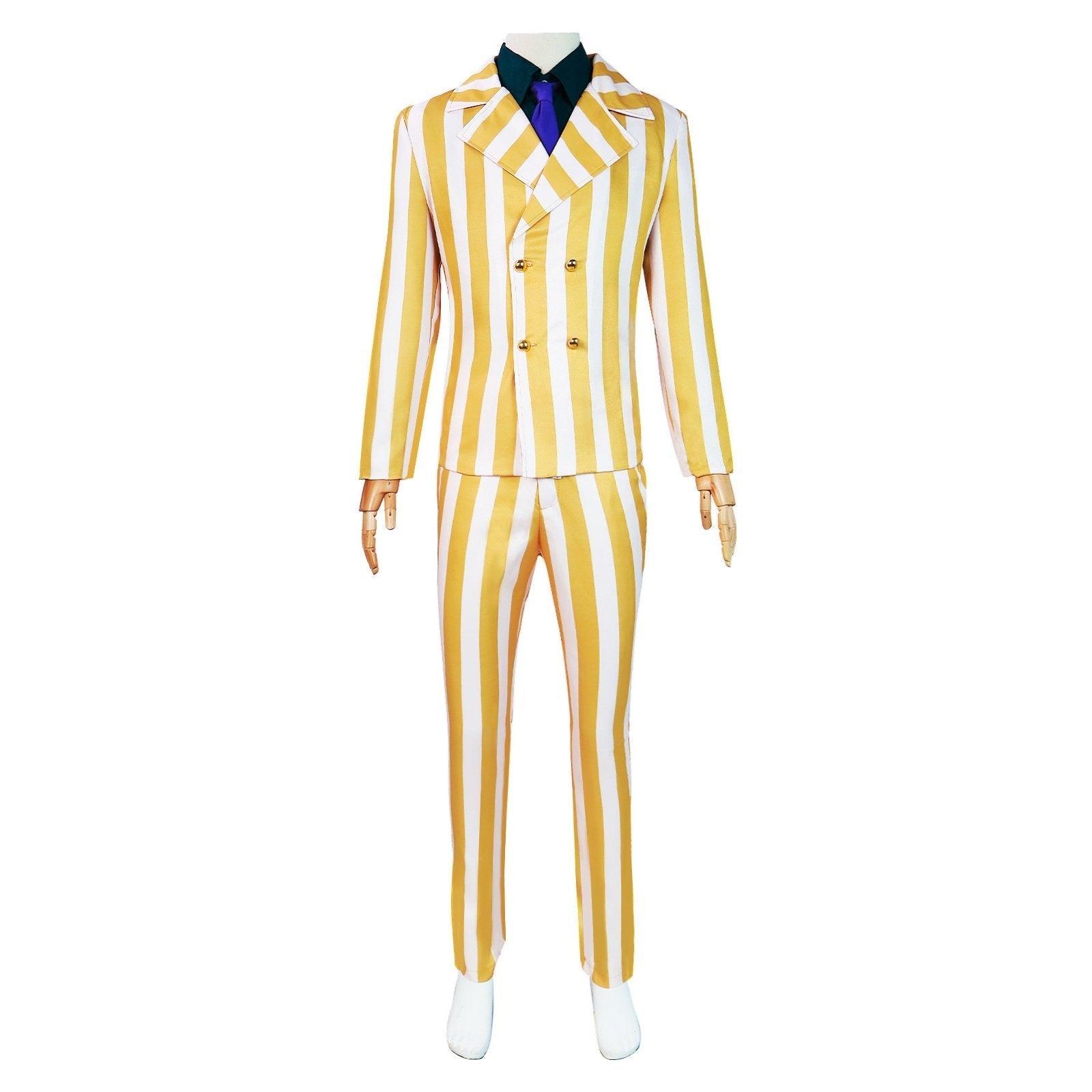 One Piece Wano Country Kizaru Costume Party Carnival Cosplay Full Set - Pajamasbuy