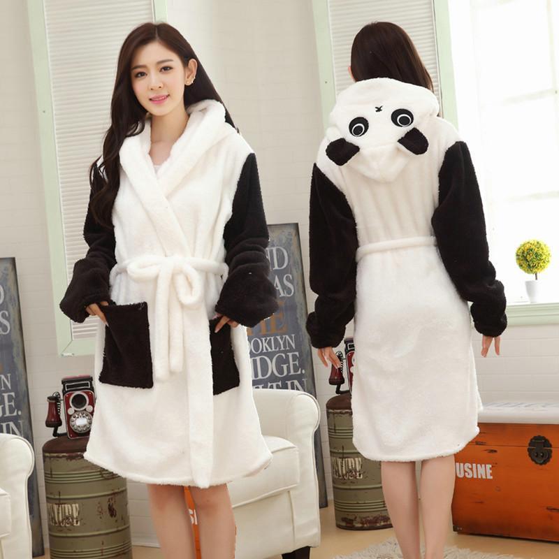 BuyPanda Kigurumi Pajamas Winter Warm Couple Sleepwear Robe Now Cheaper With 3 - 5 Days Ship - PajamasBuy