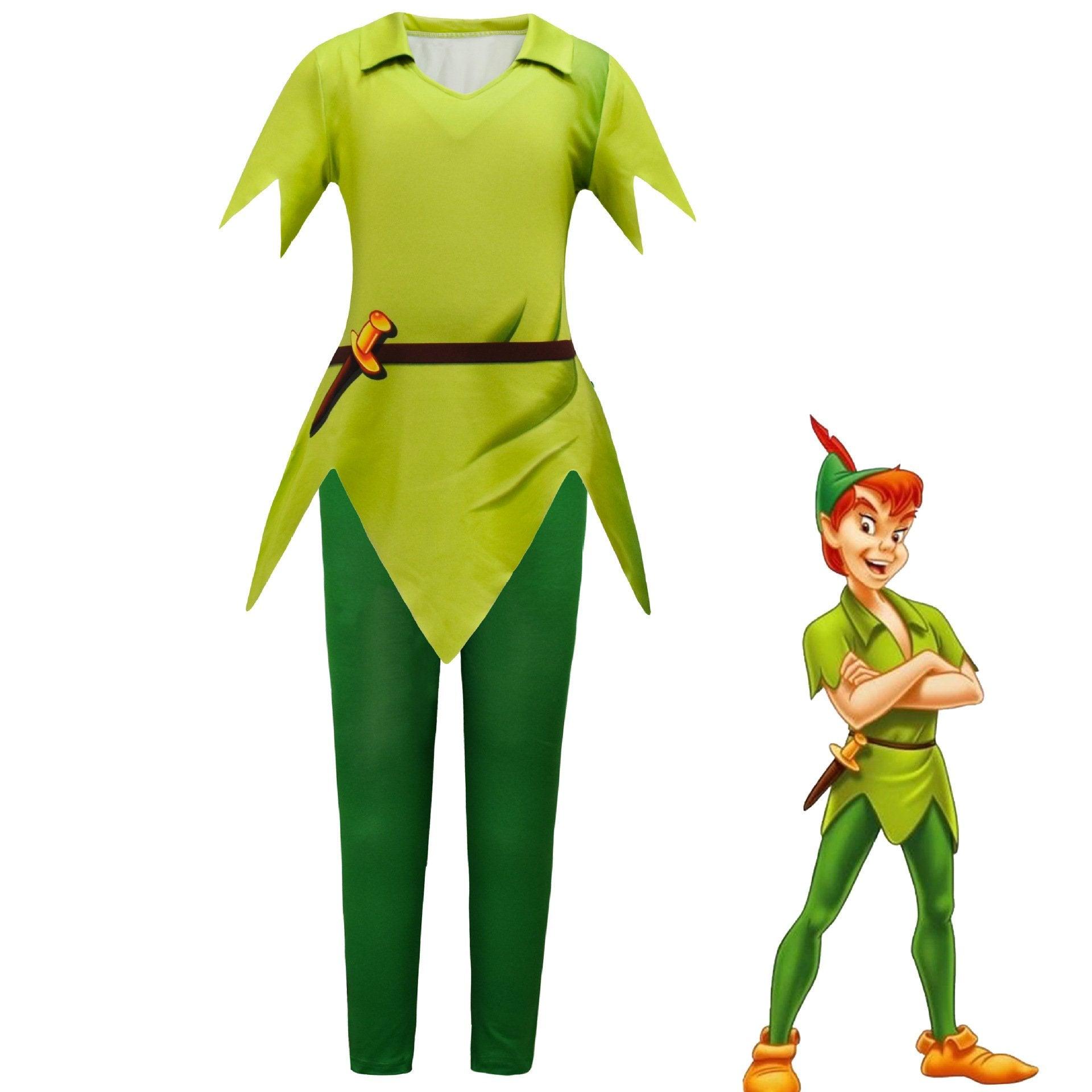 Peter Pan Shorts Suit Halloween Outfits Cosplay Costume For Kids - Pajamasbuy