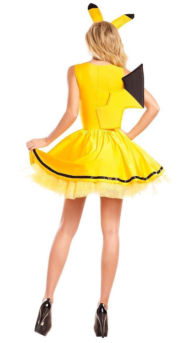 Pikachu animal costume Halloween party cosplay dress - Pajamasbuy