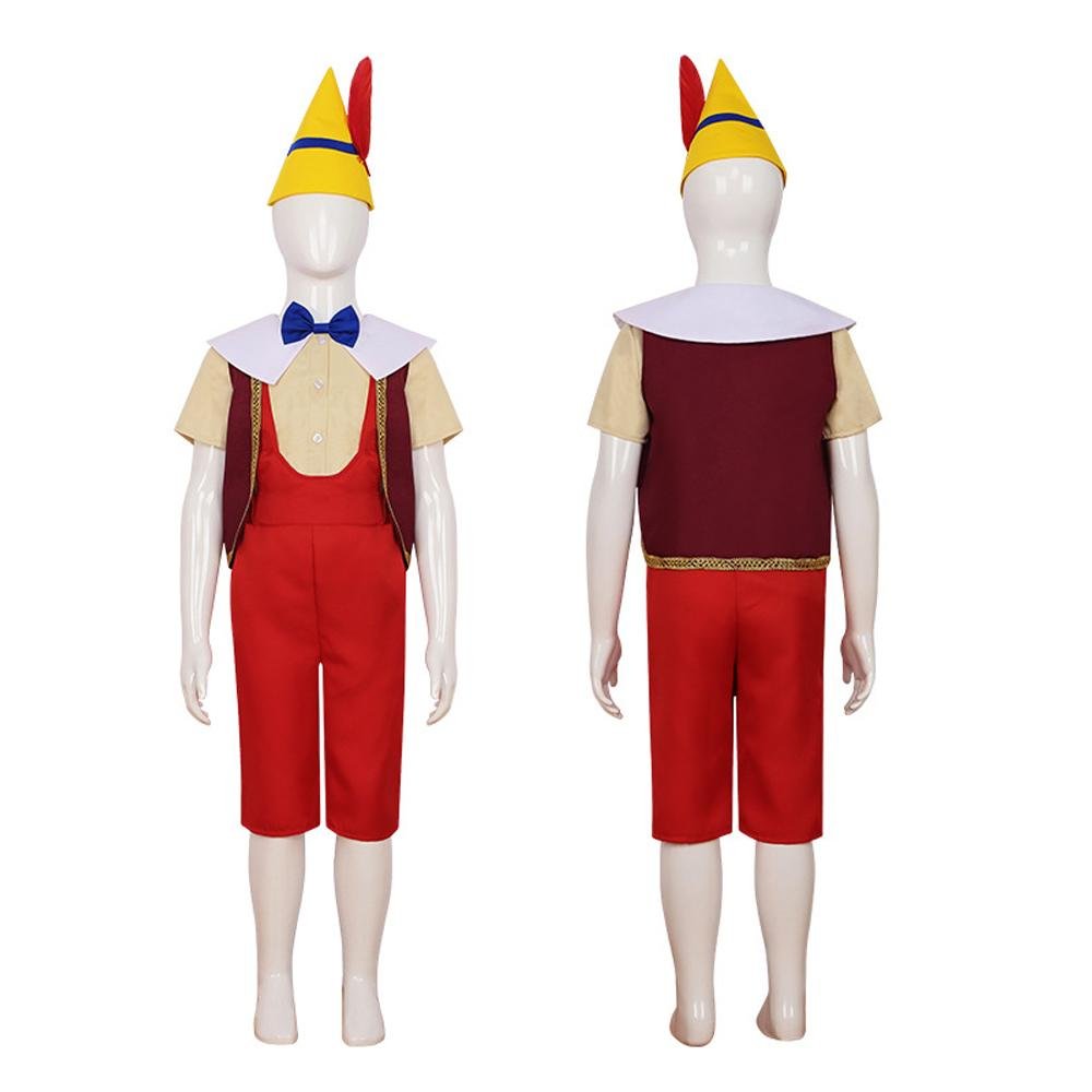 BuyPinocchio with the long nose Cosplay Costume Anime Suit Outfit Sets Up Now Cheaper With 3 - 5 Days Ship - PajamasBuy