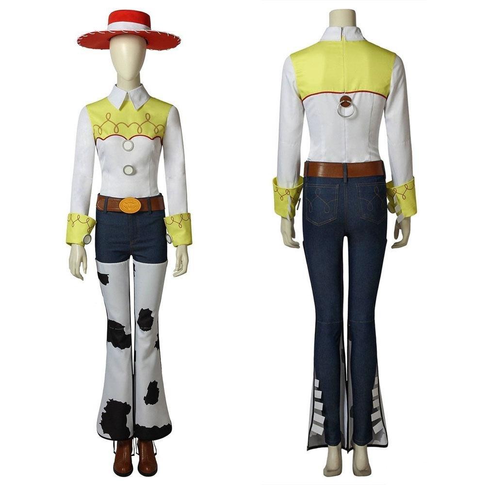 Pixar Toy Story 4 Jessie Costume Full Set With Cap - Pajamasbuy