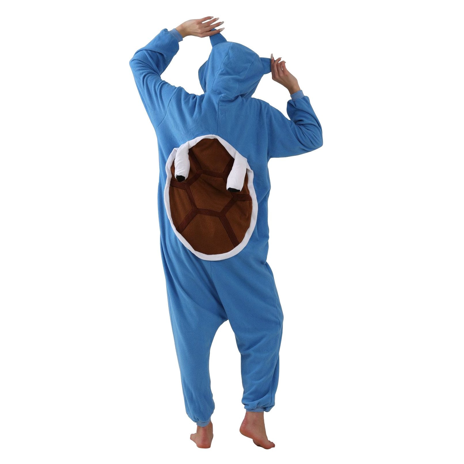 BuyPokémon Blastoise Kigurumi Onesies Costume Cozy Cartoon Fleece Pajamas Now Cheaper With 3 - 5 Days Ship - PajamasBuy