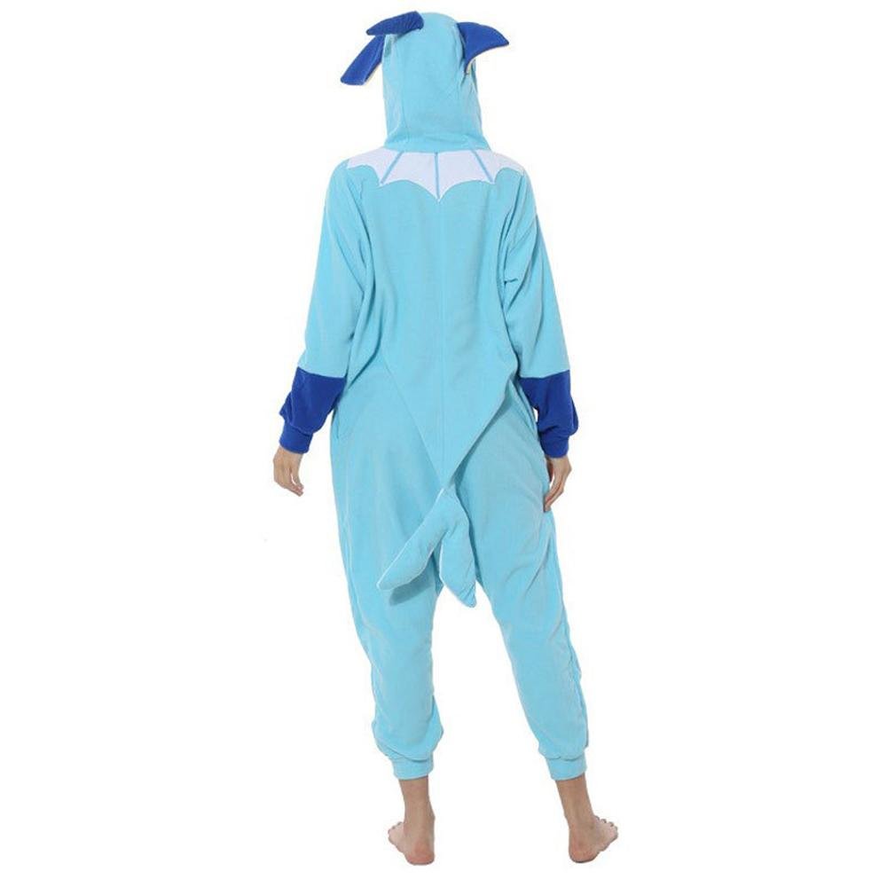 BuyPokémon Vaporeon Animal Kigurumi onesies Costume Cozy Cartoon Pajamas Now Cheaper With 3 - 5 Days Ship - PajamasBuy