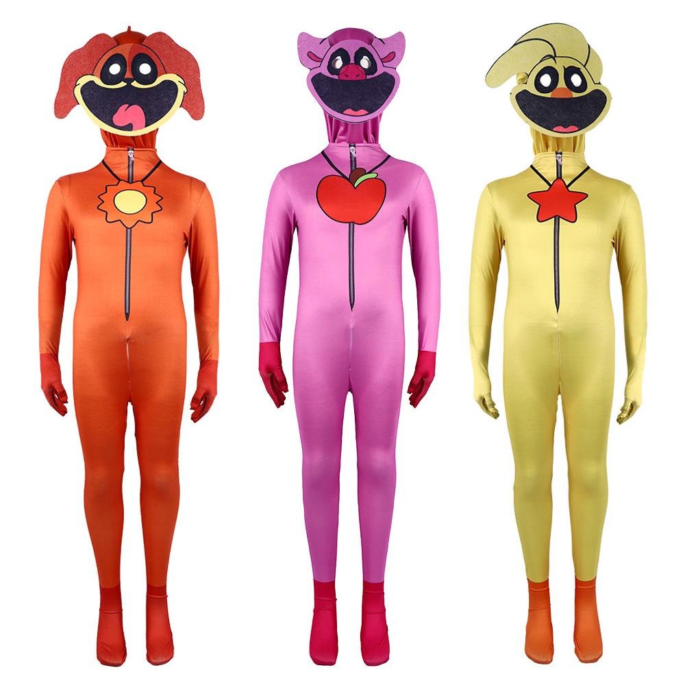 BuyPoppy Playtime Game Kickinchicken PickyPiggy DogDay Costume Zentai Cosplay Halloween Now Cheaper With 3 - 5 Days Ship - PajamasBuy