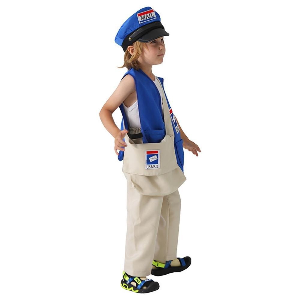 Postman Courier Uniform Kids Party Suit Cosplay Costumes Halloween - Pajamasbuy