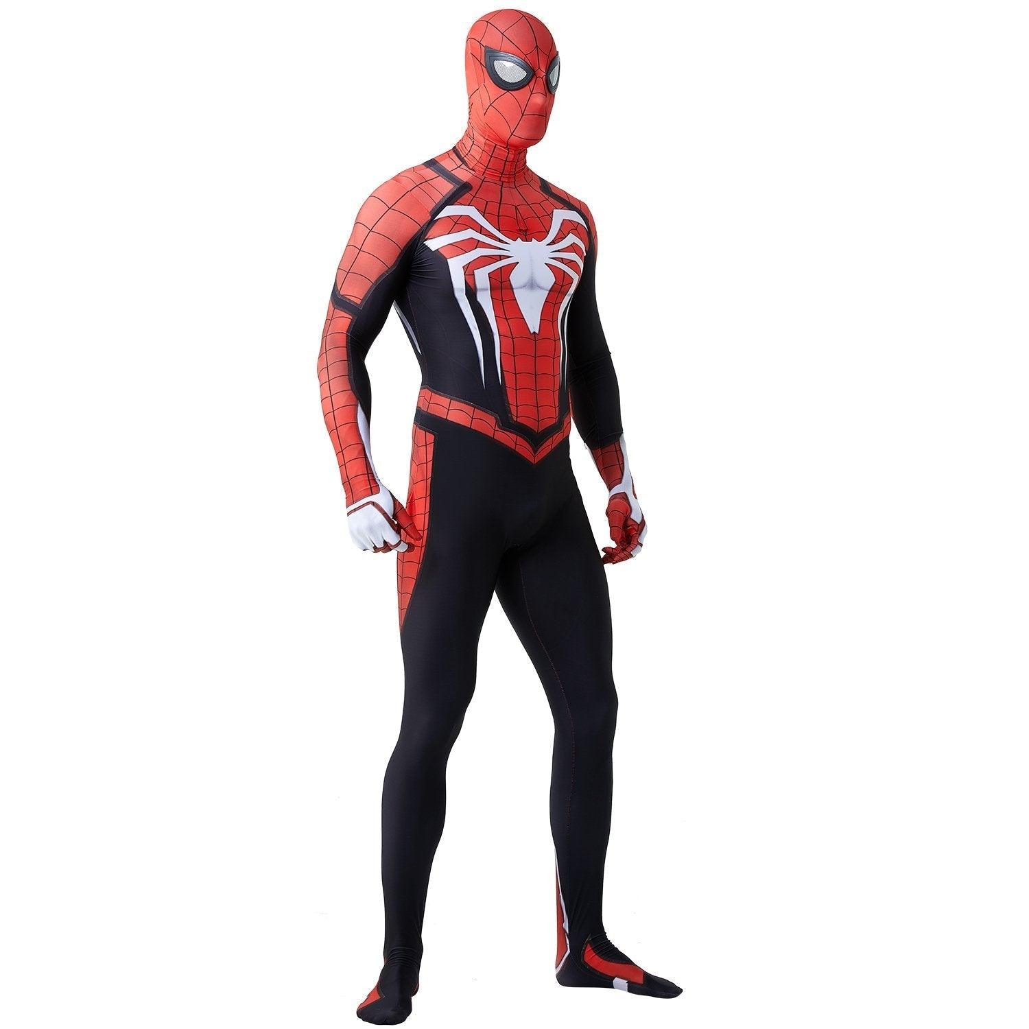 PS4 Spider - Man Game Peter Parker Tight Cosplay Costume for Adults and Kids - Pajamasbuy