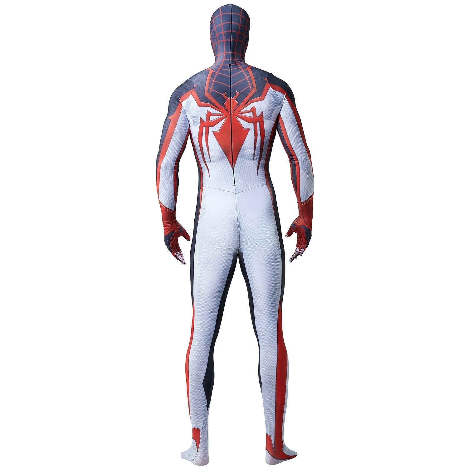 BuyPS5 Miles Morales Spider - Man Tight Jumpsuit Costume for Adults and Kids Now Cheaper With 3 - 5 Days Ship - PajamasBuy