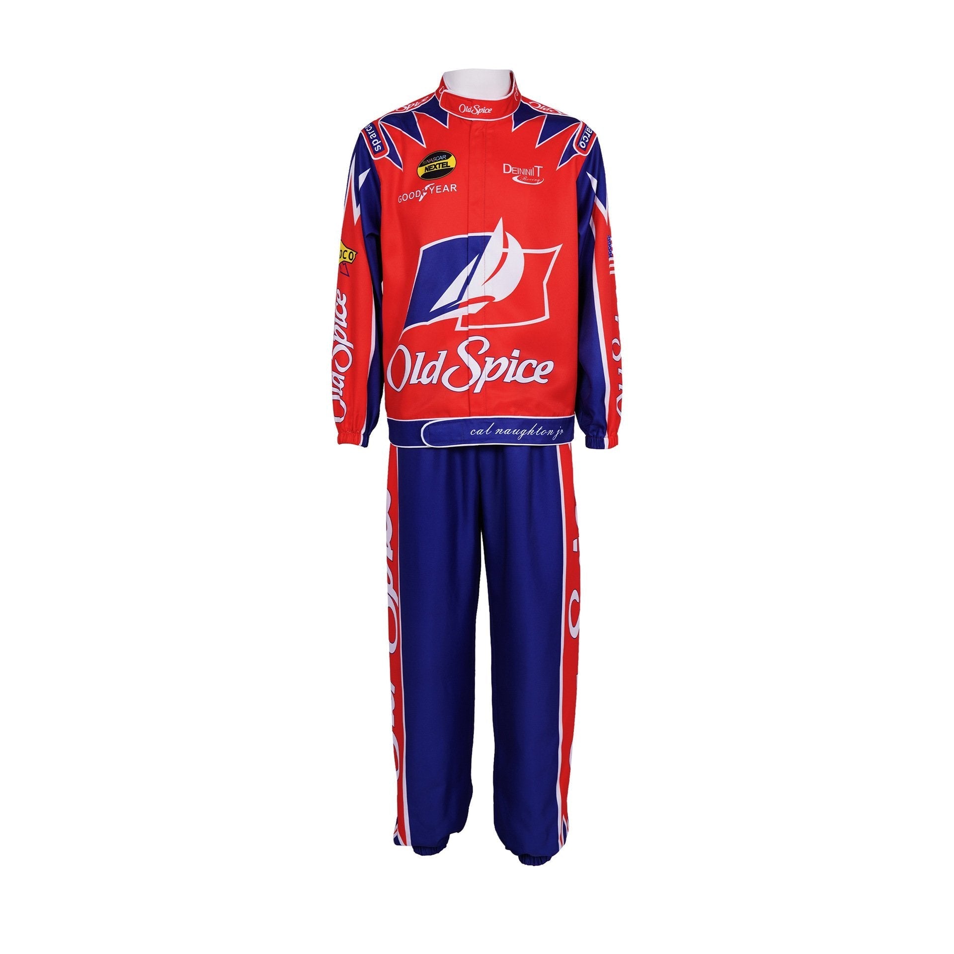 BuyRicky Bobby Racing Costume Adult Talladega Nights Halloween Cosplay Suit Now Cheaper With 3 - 5 Days Ship - PajamasBuy