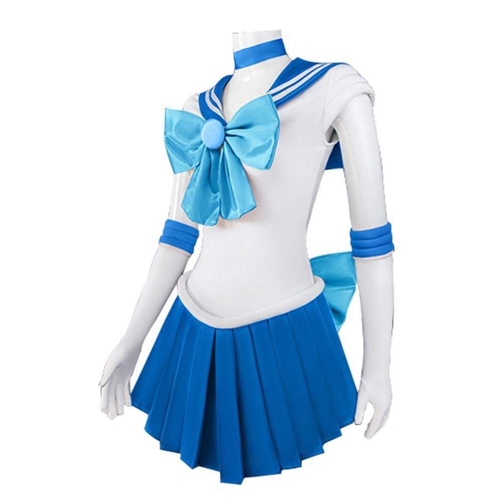 Sailor Moon Mizuno Ami Costume Uniform Dress Outfits Suit Cosplay Halloween - Pajamasbuy