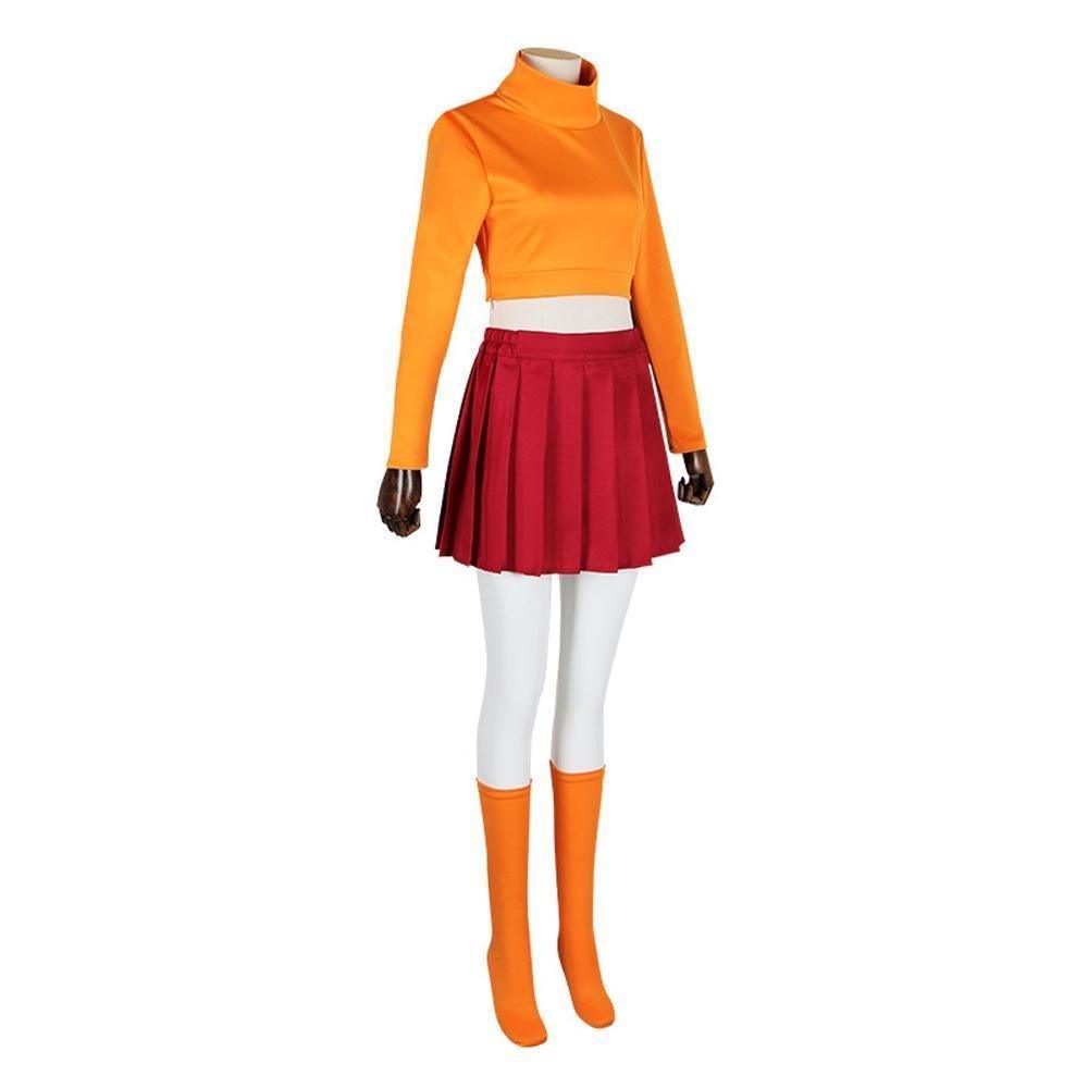 Scoob Scooby - Doo Velma Daphne Costume Cosplay - Pajamasbuy