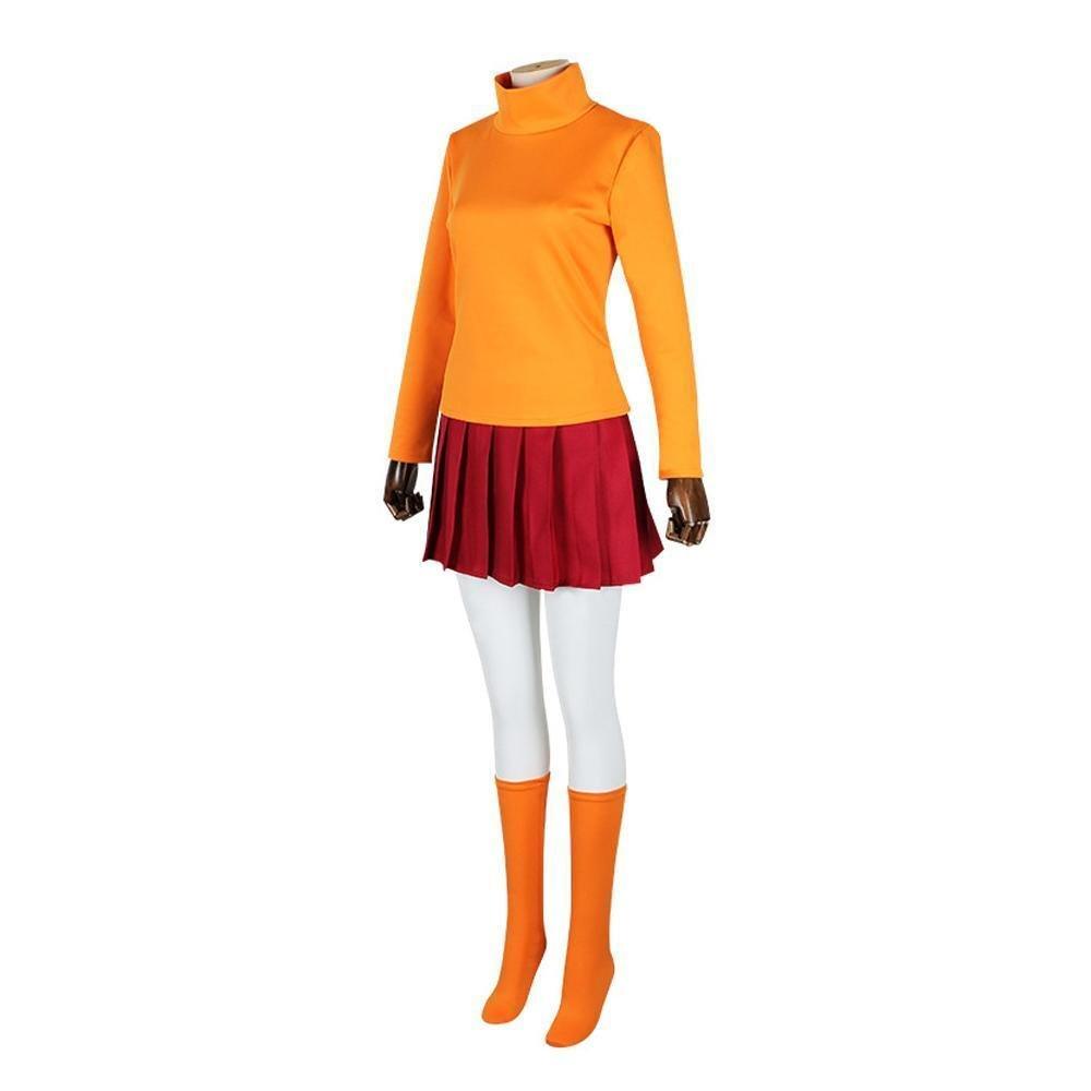 Scoob Scooby - Doo Velma Daphne Costume Cosplay - Pajamasbuy