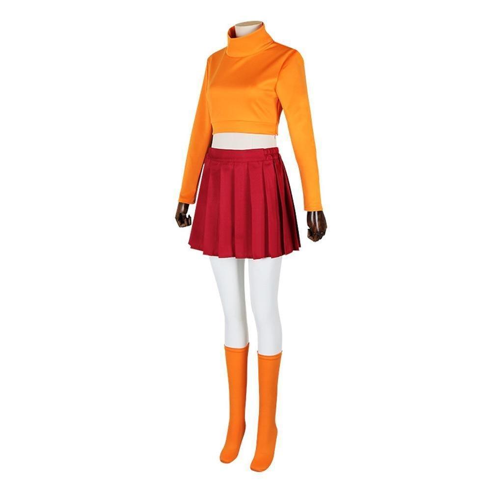 Scoob Scooby - Doo Velma Daphne Costume Cosplay - Pajamasbuy