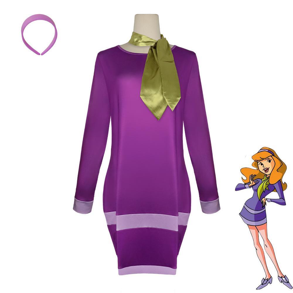 Scooby DooVelma daphne costume cosplay Halloween - Pajamasbuy