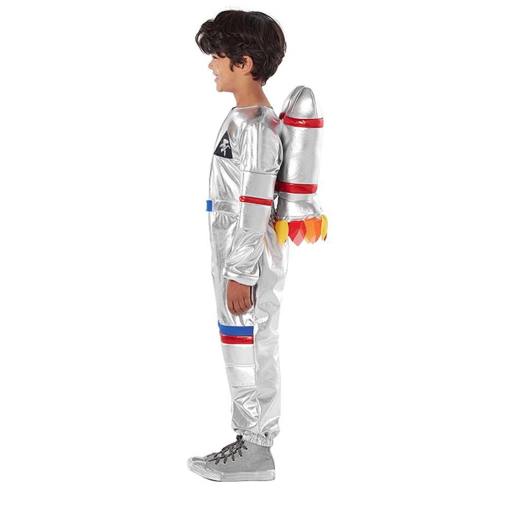 BuySilver Space Suit Costume Astronaut Pilot Cosplay and Performance Outfit Now Cheaper With 3 - 5 Days Ship - PajamasBuy