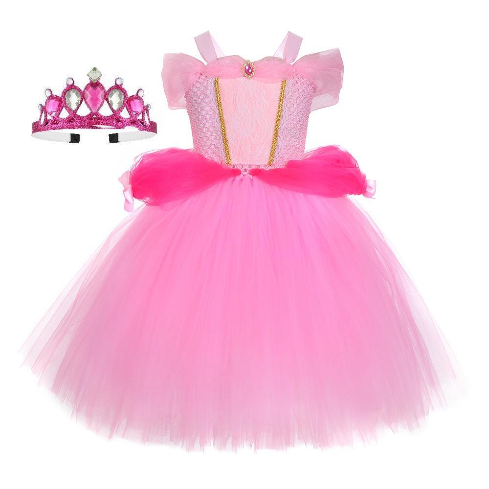 Snow White Princess Costume Kids Girls Cosplay Party Tutu Cake Dress Halloween Outfit - Pajamasbuy