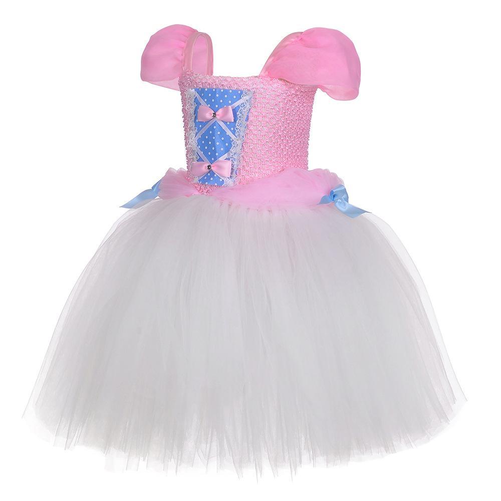 Snow White Princess Costume Kids Girls Cosplay Party Tutu Cake Dress Halloween Outfit - Pajamasbuy