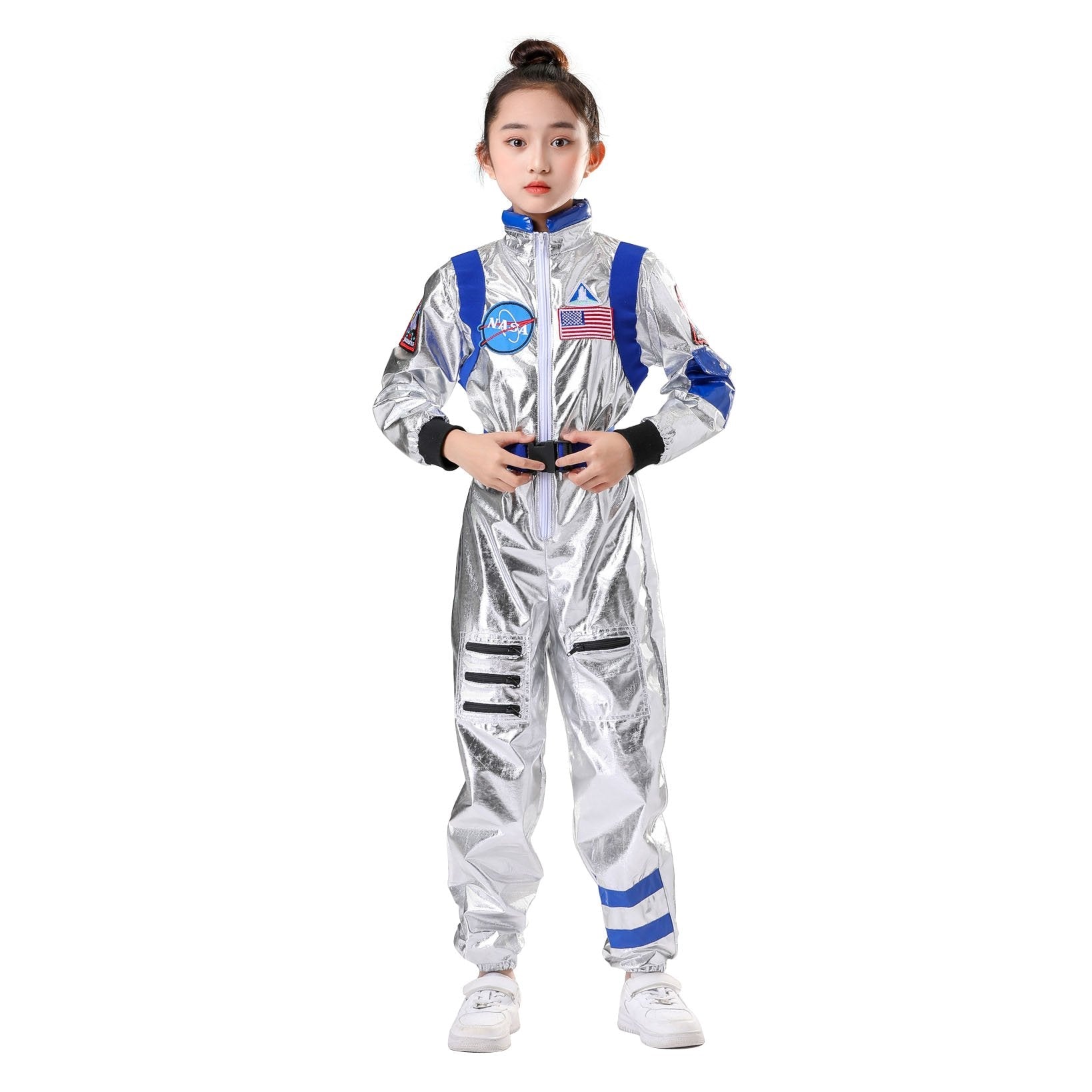 BuySpace Suit Astronaut Couples Costume Carnival Halloween For Kids Girls Boys Now Cheaper With 3 - 5 Days Ship - PajamasBuy