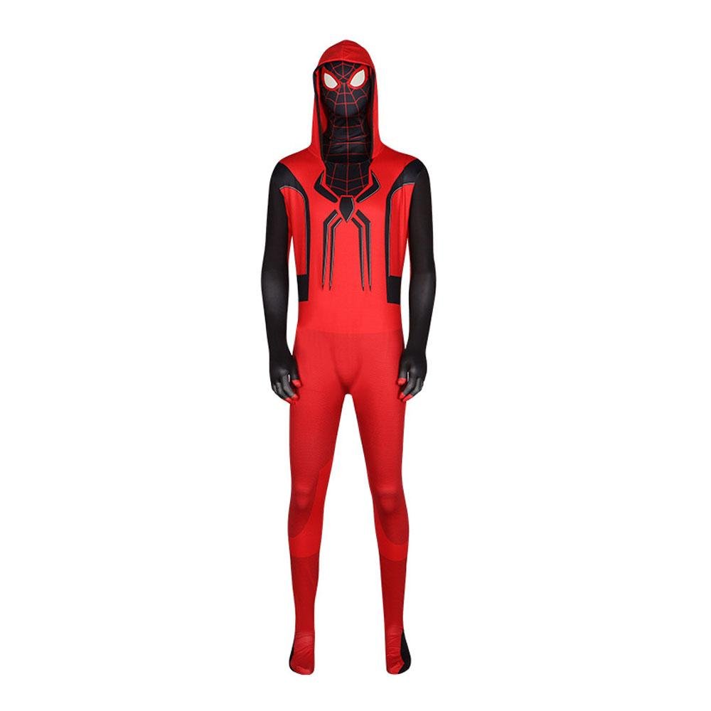 BuySpider - Man 2099 PS5 Comics Miles Morales Jumpsuit Halloween Cosplay Costume Bodysuit Now Cheaper With 3 - 5 Days Ship - PajamasBuy