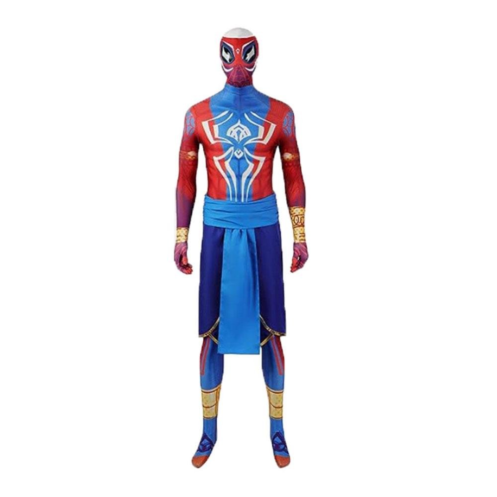 BuySpider - Man: Across The Spider - Verse India Pavitr Prabhakar Jumpsuit Cosplay Costume Now Cheaper With 3 - 5 Days Ship - PajamasBuy