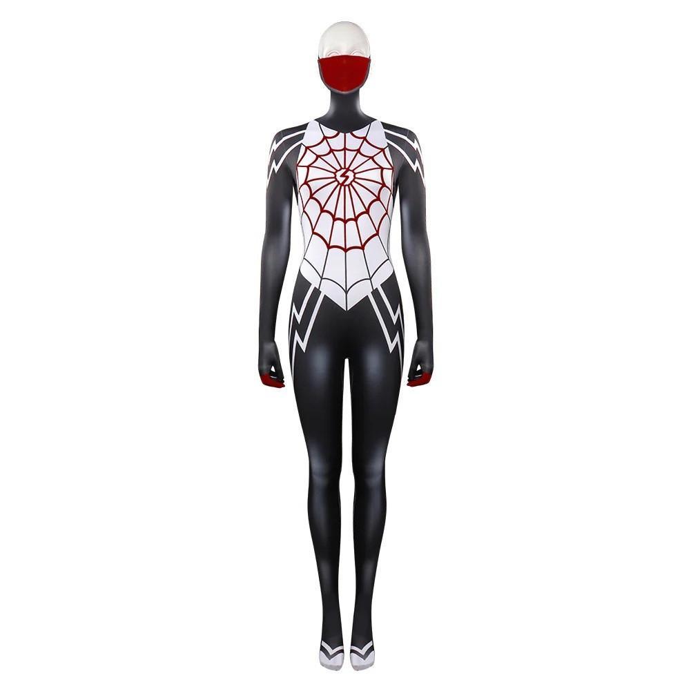 Spider - Man Cindy Moon Women Zentai Bodysuit Costume - Pajamasbuy