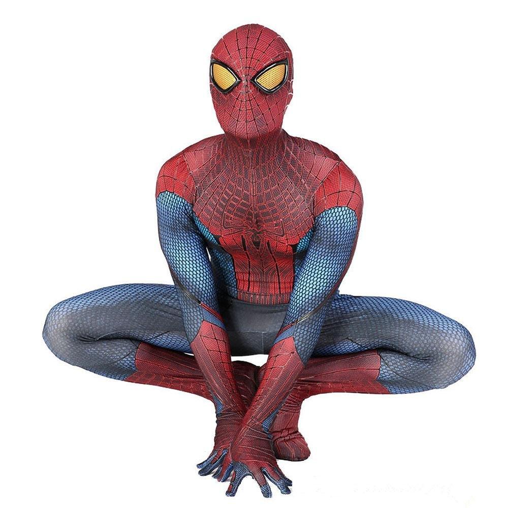 Spider - Man Peter B Parker Cosplay Costume Full Set Zentai Jumpsuit - Pajamasbuy