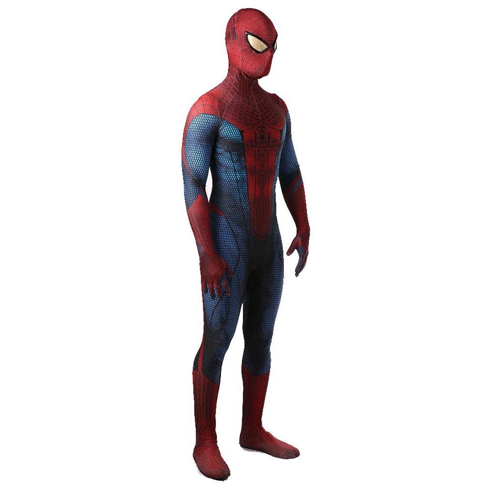 BuySpider - Man Peter B Parker Cosplay Costume Full Set Zentai Jumpsuit Now Cheaper With 3 - 5 Days Ship - PajamasBuy