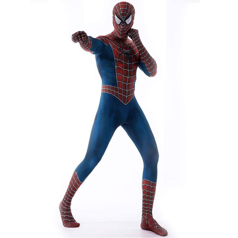 Spider - Man Tony Costume Cosplay Jumpsuit Superhero Bodysuit Tights Halloween - Pajamasbuy