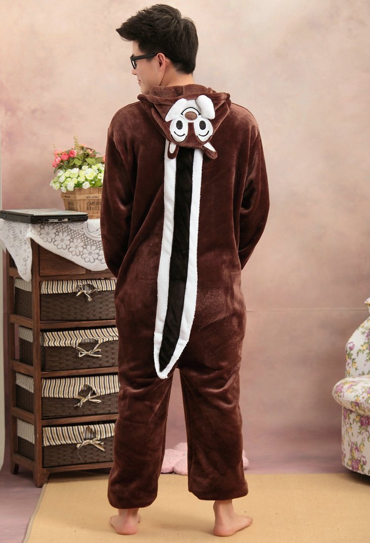 BuySquirrel Dale Adult Onesies Hoodie Costume Kigurumi Pajamas Now Cheaper With 3 - 5 Days Ship - PajamasBuy