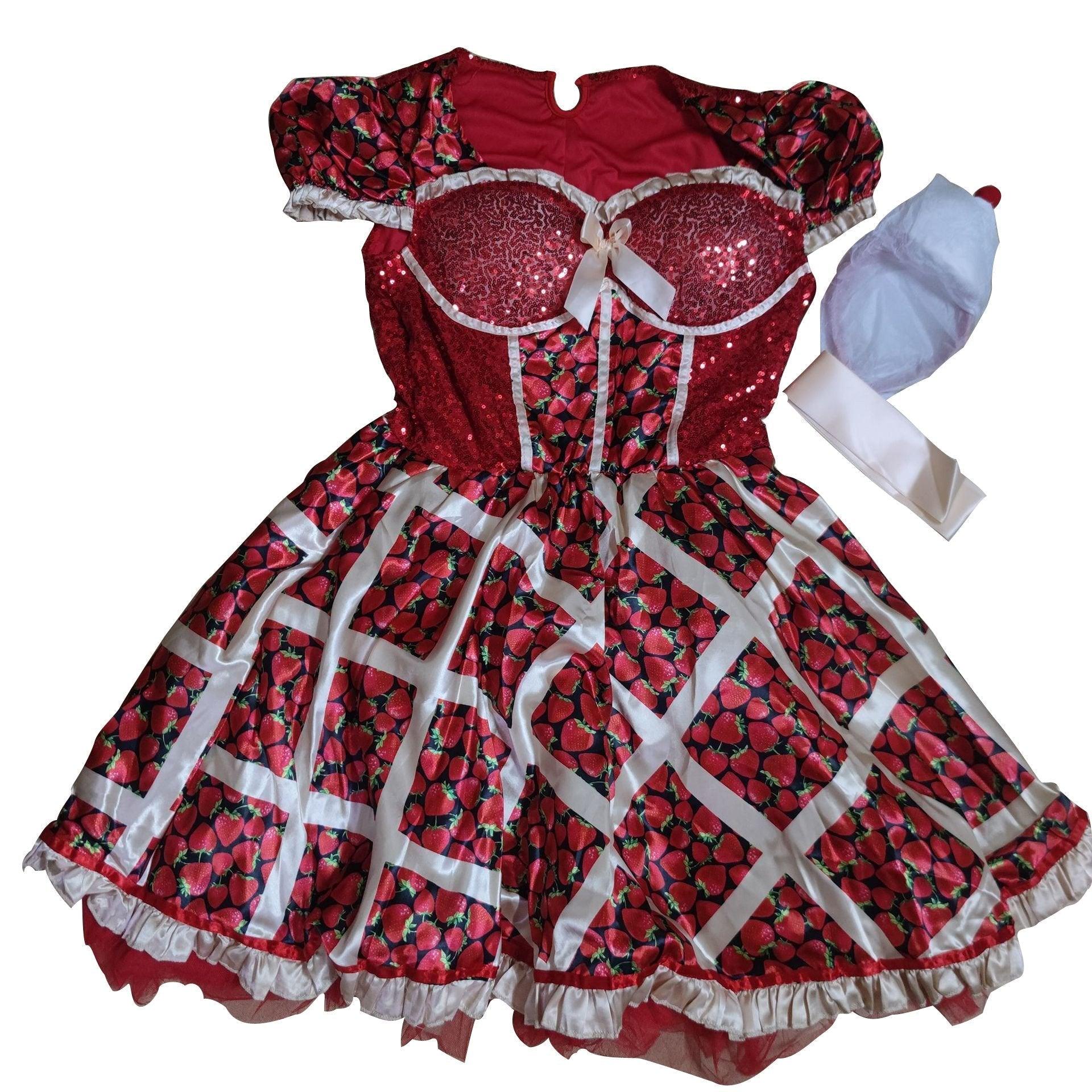 Strawberry Costume Women Dress - Pajamasbuy