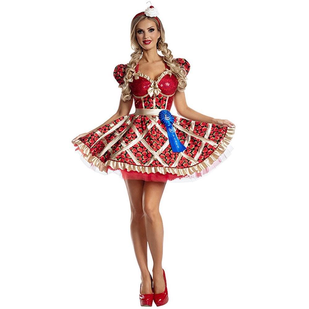 Strawberry Costume Women Dress - Pajamasbuy