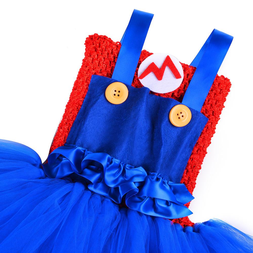 BuySuper Mario Bros Mario Luigi Cartoon Suit Halloween Cosplay Tutu Dress Now Cheaper With 3 - 5 Days Ship - PajamasBuy