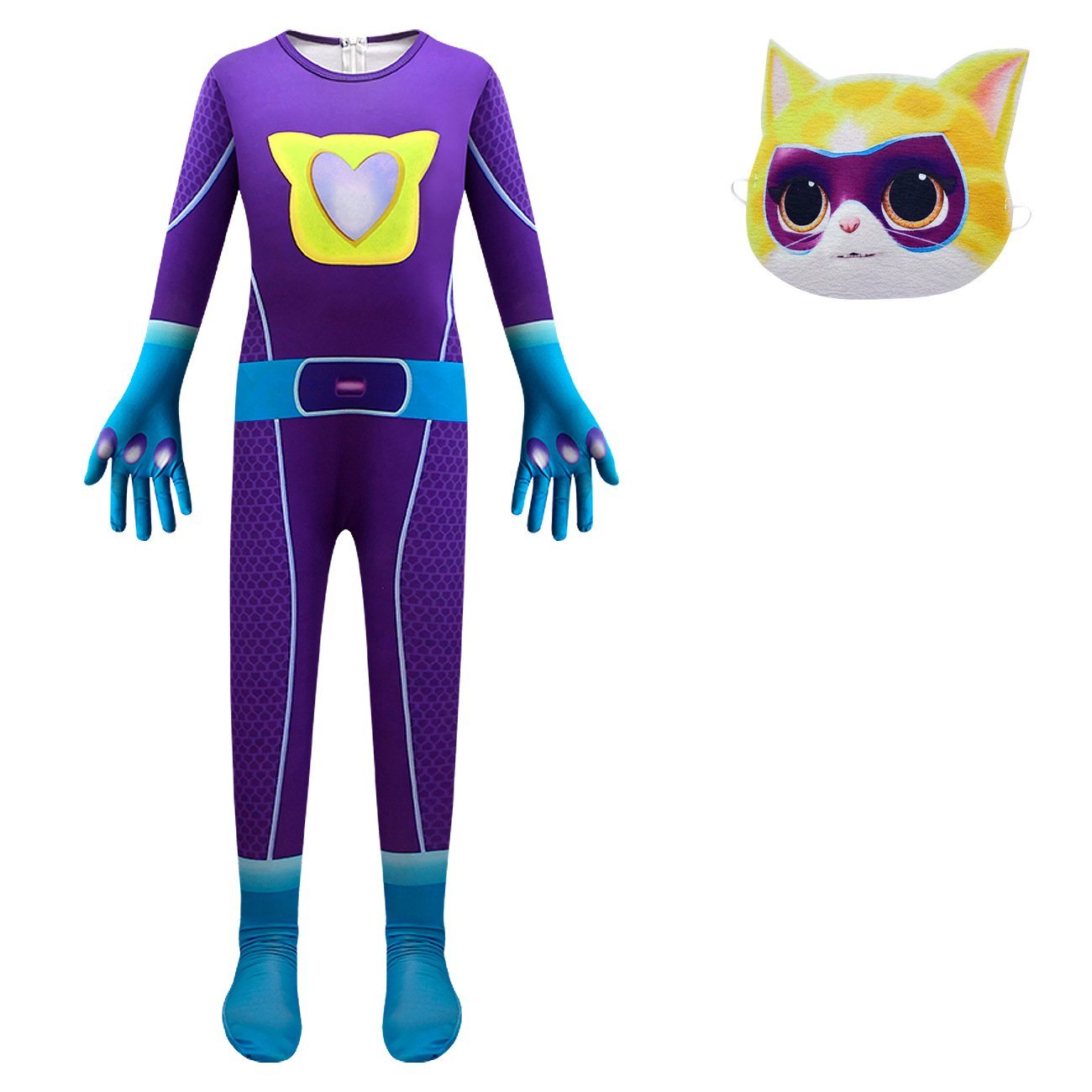 BuySuperKitties Jumpsuits Cosplay costume For Kids Now Cheaper With 3 - 5 Days Ship - PajamasBuy