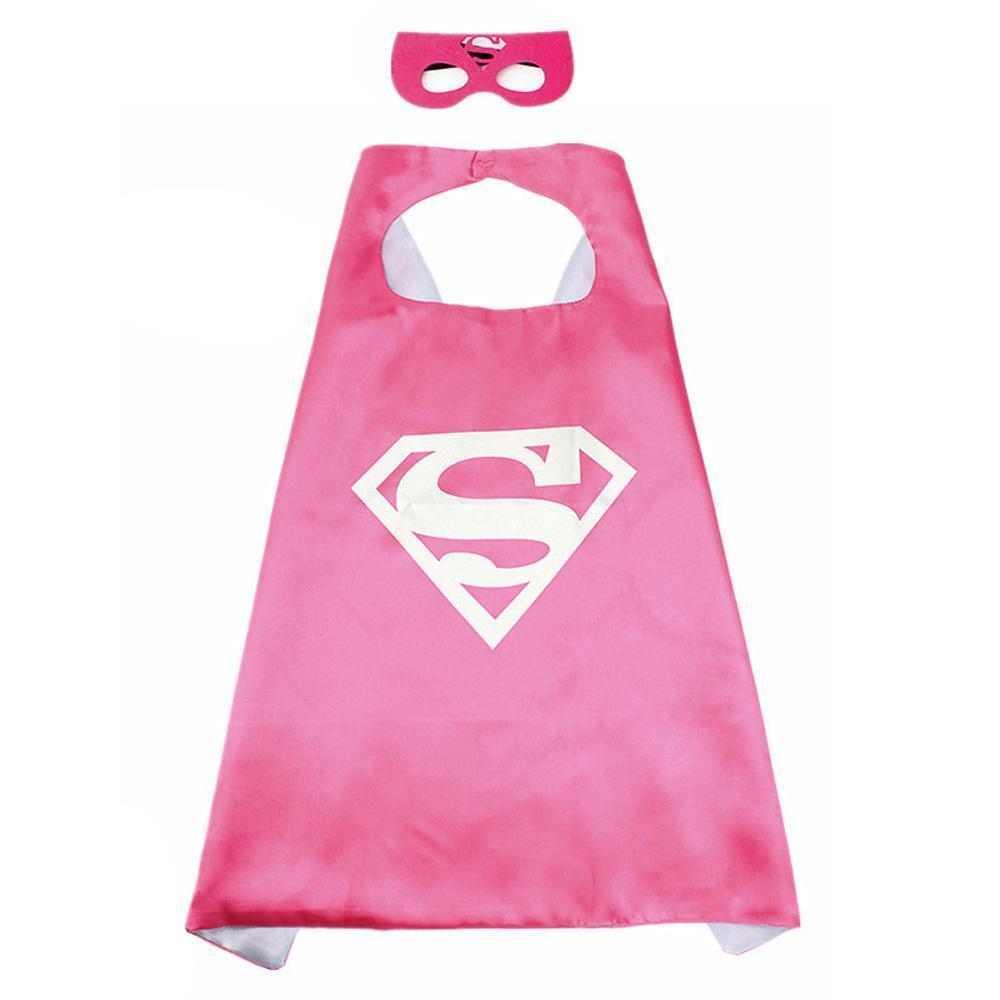 BuySuperman Cape Mask Set Costume Cloak for Children Now Cheaper With 3 - 5 Days Ship - PajamasBuy