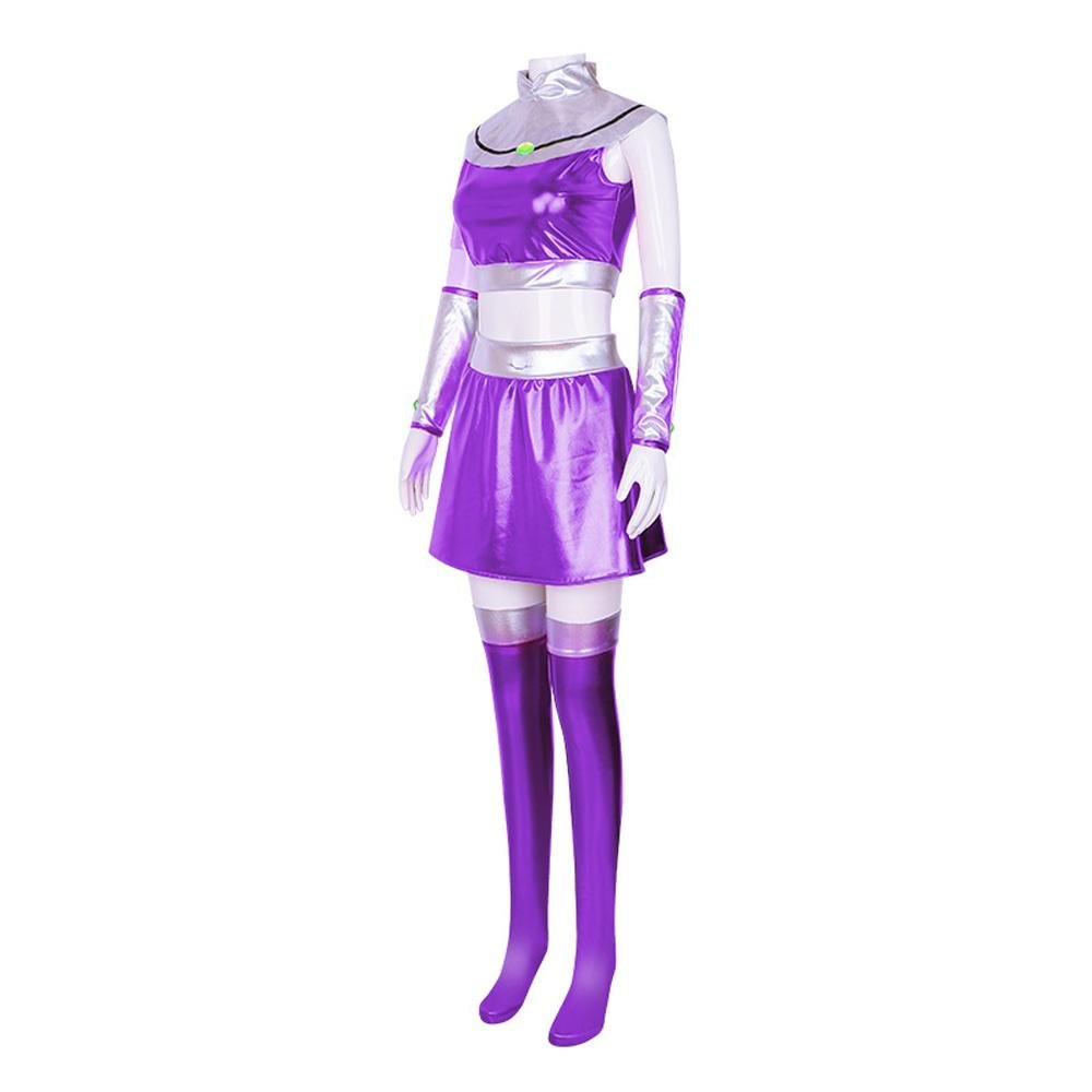 BuyTeen Titans Cosplay Costume Princess Koriand'r Anime Suit Outfit Sets Up For Adults Now Cheaper With 3 - 5 Days Ship - PajamasBuy