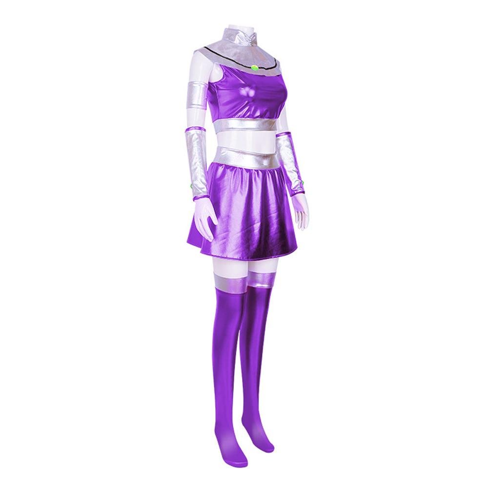 BuyTeen Titans Cosplay Costume Princess Koriand'r Anime Suit Outfit Sets Up For Adults Now Cheaper With 3 - 5 Days Ship - PajamasBuy