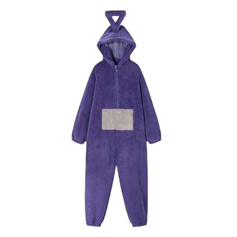 Teletubbies Tinky Winky, Dipsy, Po, Laa - Laa Coral Fleece Onesies Pajamas for Adults Kids - Pajamasbuy