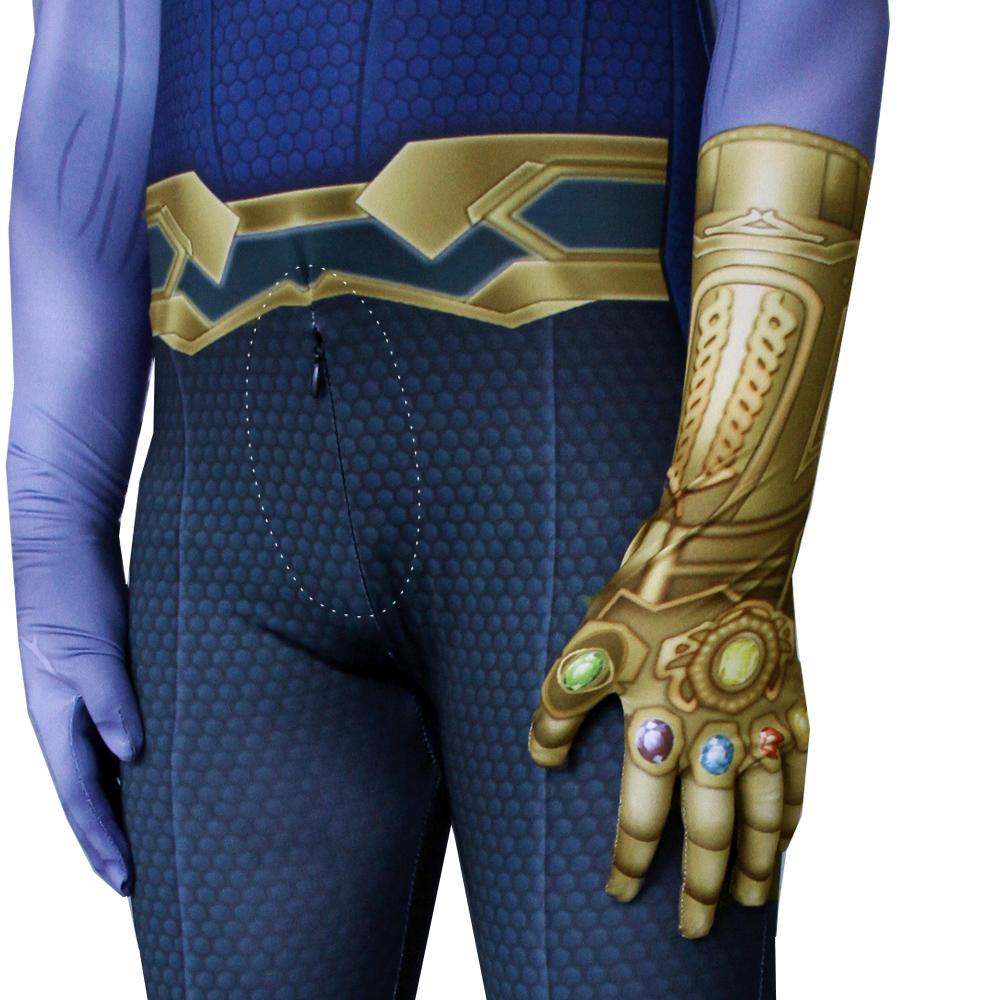 BuyThanos costume Jumpsuit bodysuits Avengers 4 with mask party cosplay Hallowwen Now Cheaper With 3 - 5 Days Ship - PajamasBuy