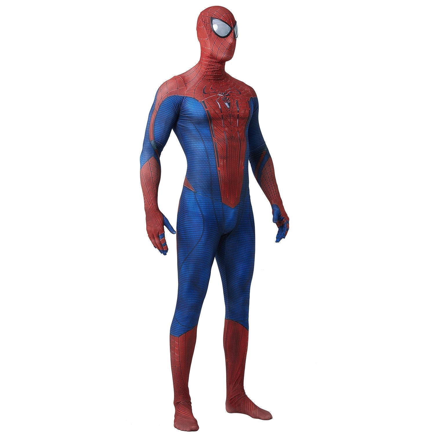 BuyThe Amazing Spider - Man Cosplay Jumpsuit with Black Eyes Now Cheaper With 3 - 5 Days Ship - PajamasBuy