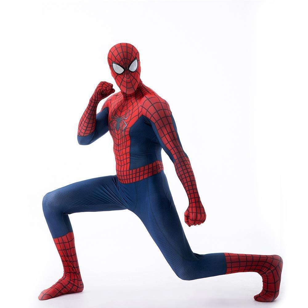 The Amazing Spider - Man Peter B Parker Costume Cosplay Jumpsuit Halloween Zentai For Adult Kids - Pajamasbuy