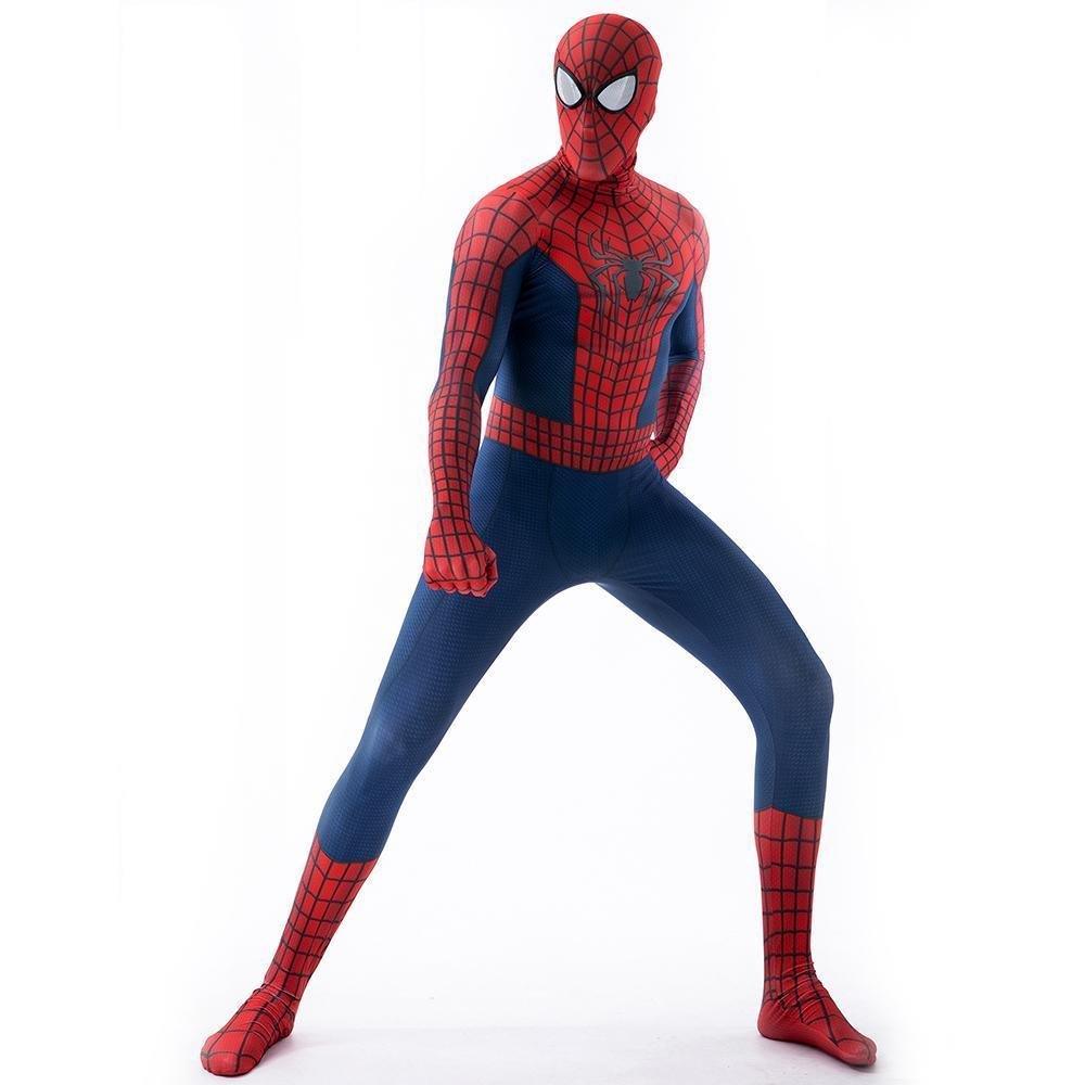 The Amazing Spider - Man Peter B Parker Costume Cosplay Jumpsuit Halloween Zentai For Adult Kids - Pajamasbuy